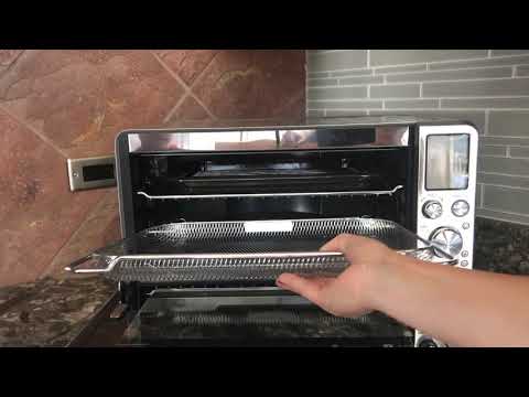 Unboxing Breville smart oven air and first time cleaning.