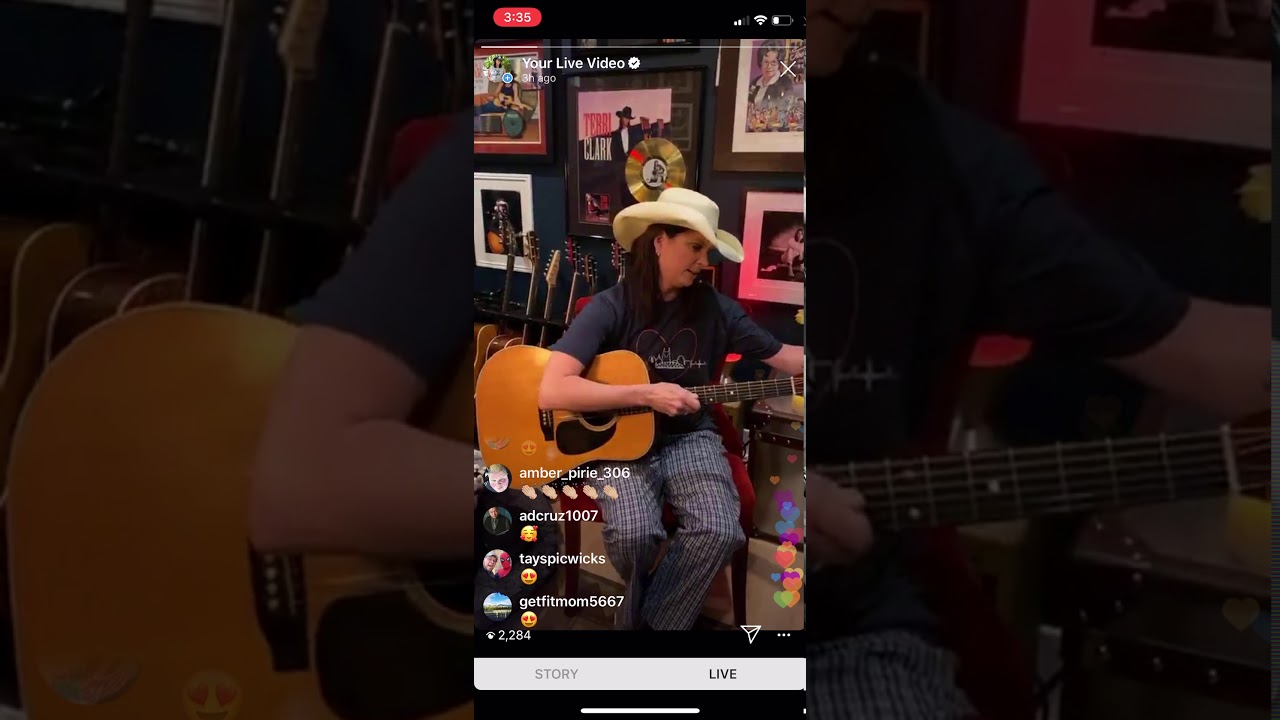 Terri Clark LIVE on Instagram - March 20, 2020