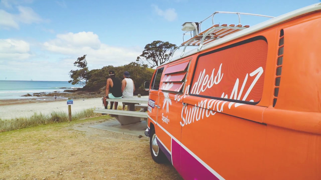 Spark Hotspot Campervans Day 3 Waipu Cove YouTube