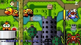 Kamek's Island [#2] • Super Mario World ROM Hack (Playthrough)
