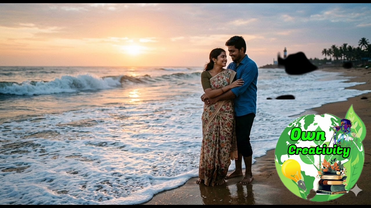 அலைகள் வரும் பொழுது புது முறையாய் எனக்குள் நுழைந்தாய் நீயே 🌹🌹#@