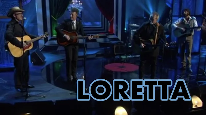 Loretta (Live) - Elvis Costello with John Prine, R...