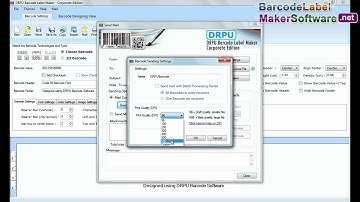 How to configure email address on DRPU Barcode Maker Software for sending barcode image