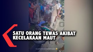 Kecelakaan Maut Tewaskan Pengendara Motor