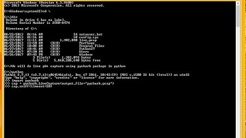Live packet capture and create pcap using pyshark in python