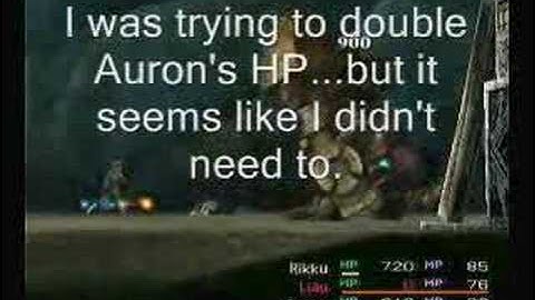 Final Fantasy X International: No Sphere Grid Part 13