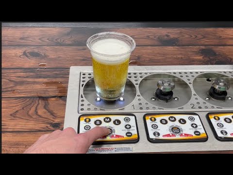 Programming A Bottoms Up Beer System Cup Size - Youtube