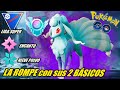 NINETALES ALOLA SHADOW con ENCANTO y NIEVE POLVO en RANGO LEYENDA - LIGA SUPER - Pokemon Go Pvp