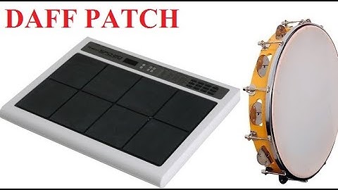 Roland Spd 20,Duff Patch || Devanand Priyadarshi