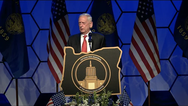 General James Mattis speaking in Hillsboro Oregon ...