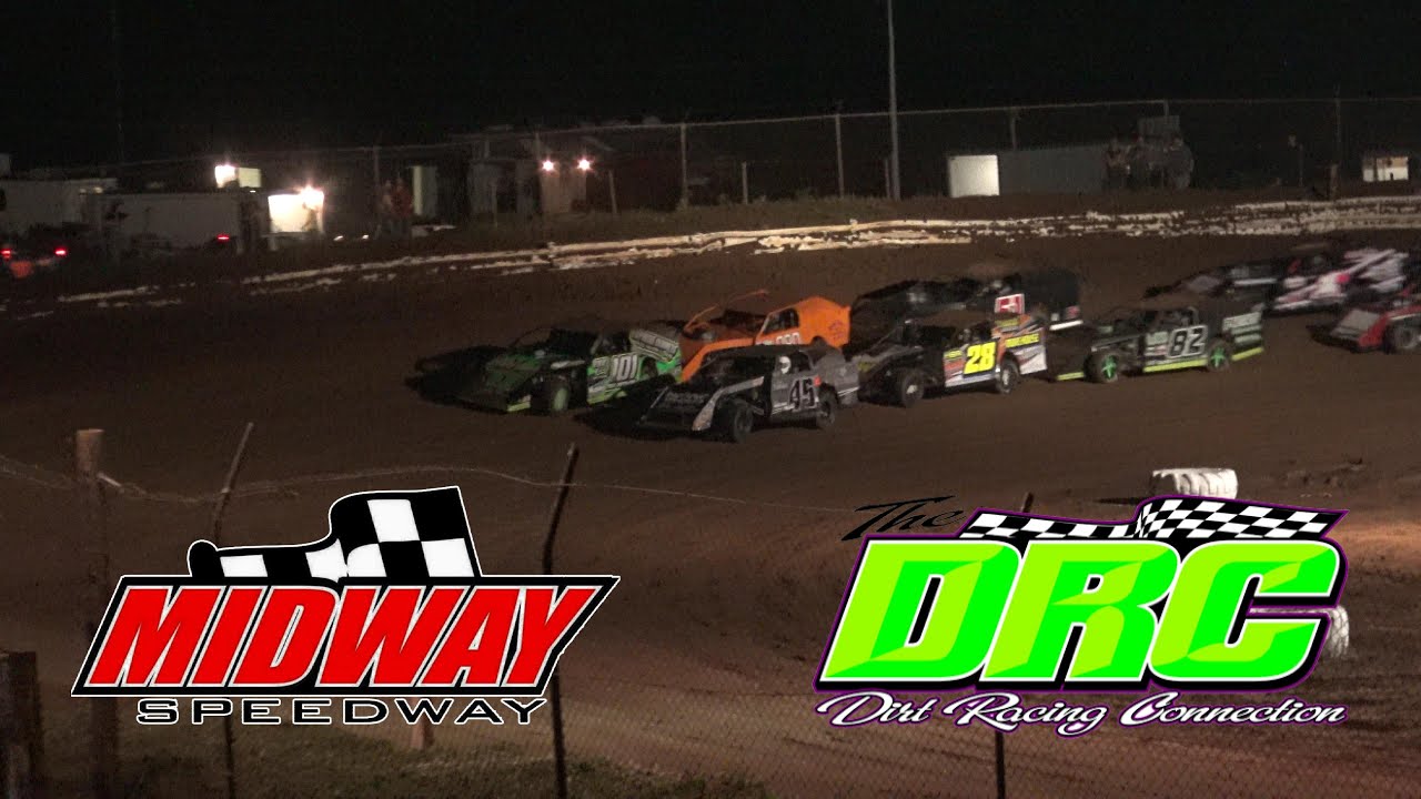 Midway Speedway | 6.5.16 | AMRA Modifieds | $1500 To Win Feature - YouTube