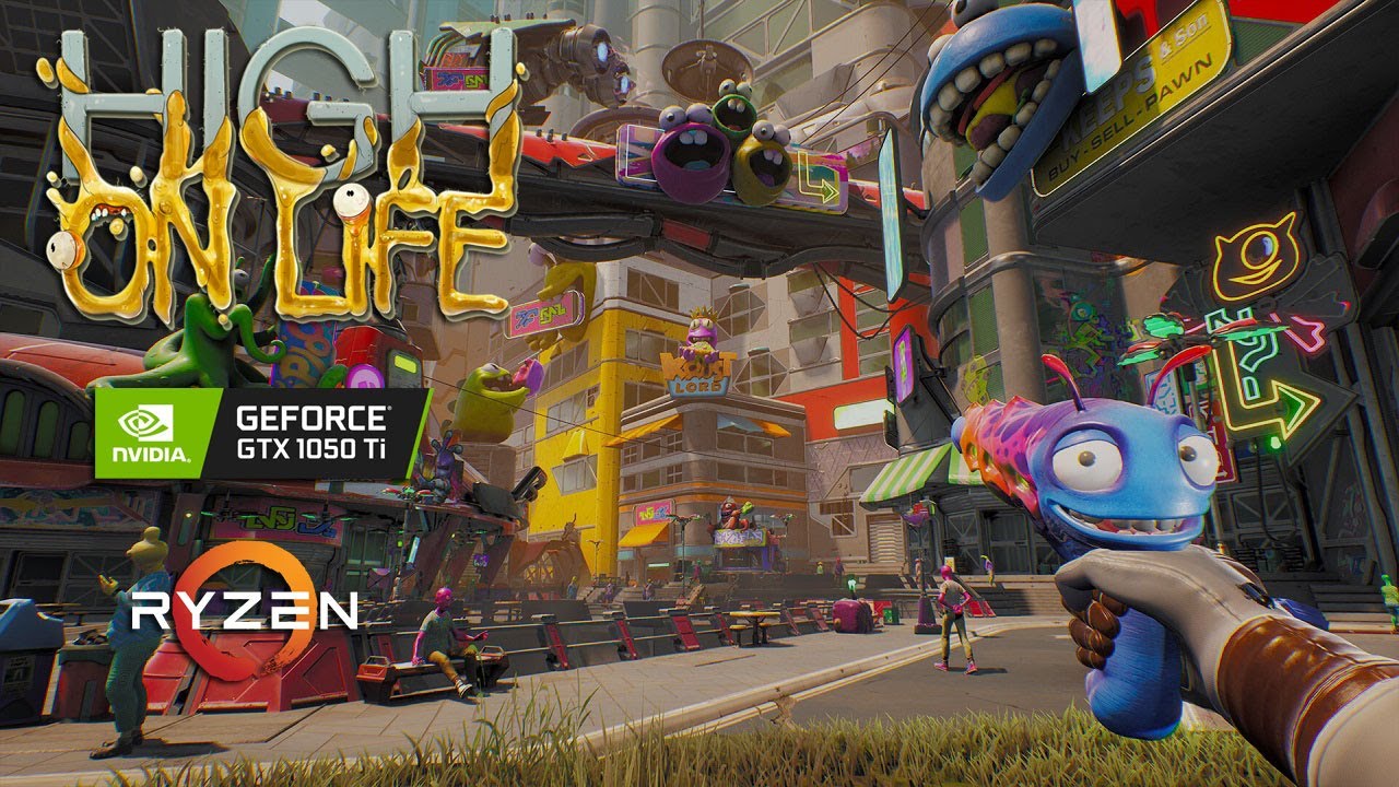 High on Life - GTX 1050 Ti - All Settings Tested