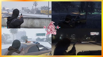 Besties vs Cops After Drive-By On EMS (Multi POVs) | NoPixel 4.0 GTA RP