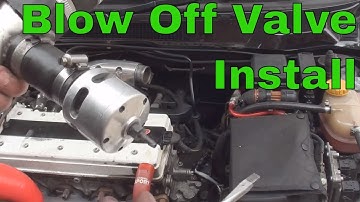 How to install a Blow off/ Dump valve