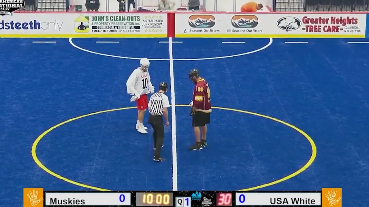 USA White vs Snake Island Muskies LAXNAI 2023 North American