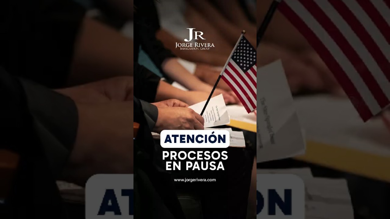 ¿Pausa en inmigración? Esto es lo que REALMENTE está pasando | Abogado Jorge Rivera