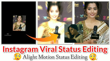Instagram viral beat sync status editing in alight motion🔥👌