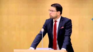 Jimmie Åkessons anförande i Riksdagen 20151014.