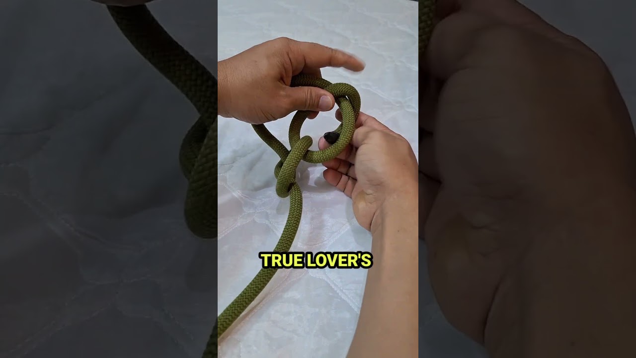 TRUE LOVER'S KNOT: Learn How to Tie a Knot 