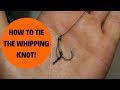 How to tie the WHIPPING KNOT