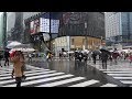 Walk in Ginza on a rainy day