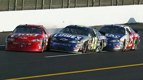 2006 UAW Ford 500 | Vickers Takes Out Johnson & Ea...