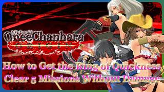 OneeChanbara Origin - Clear Missions 5 Times Without Taking Damage (For the Ring of Quickness)