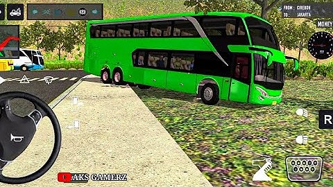 indonesia bus simulator || new coach bus simulator - android gameplay,  part-6  #bus #game