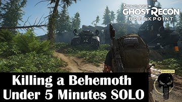 How to Kill a Behemoth in Under 5 Minutes - Solo