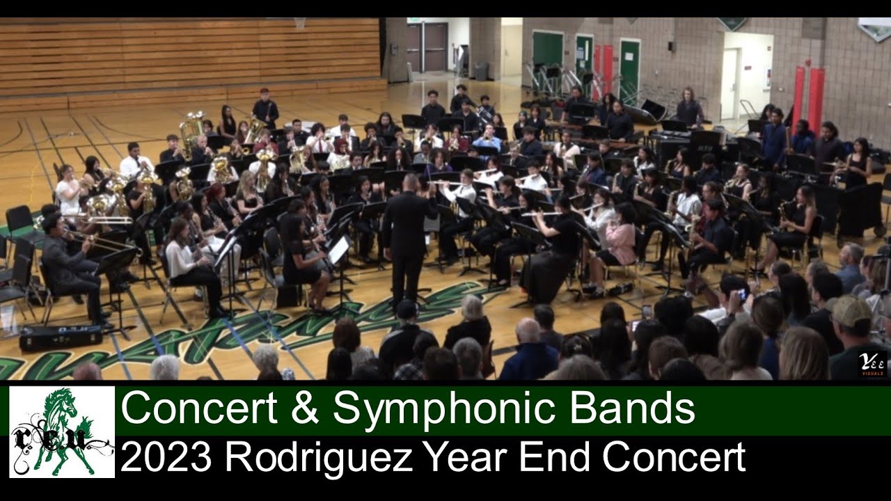 2023 Rodriguez HS Symphonic & Orchestra Bands, Year End Concert
