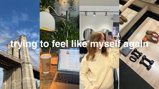 a week in my life living in NYC (as a 24 y/o working on herself)