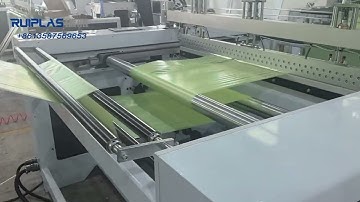 high speed servo motor control 100-120m/min rolling garbage bag making machine