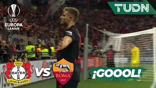 ¡SIGUE EL INVICTO! Stanišić EMPATA | Leverkusen 22 Roma | UEFA Europa League 2023/24  Semis | TUDN