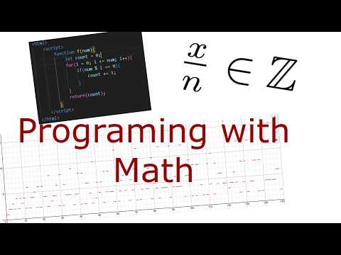 You Can Program Using Only Math