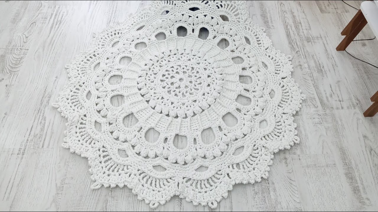 Dantel Model Paspas Yapımı Part3