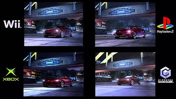NFS Carbon PS2 vs Xbox vs CG  Comparison [6GCW]