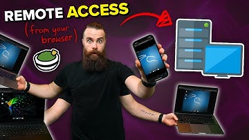 access EVERYTHING from your web browser!! (Linux and Windows Desktop, SSH) // Guacamole Install