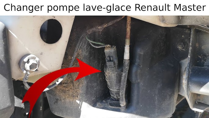 Perte de puissance, débit, pression sur lave-glace Renault Master: Comment  réparer résoudre problème 