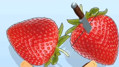 Slice it!!! Level 1215-20 | ASMR Slicing Delicious fruit shake Very Relaxing ASMR Fruit cutting Game