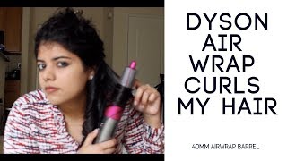 DYSON AIRWRAP CURLS MY HAIR