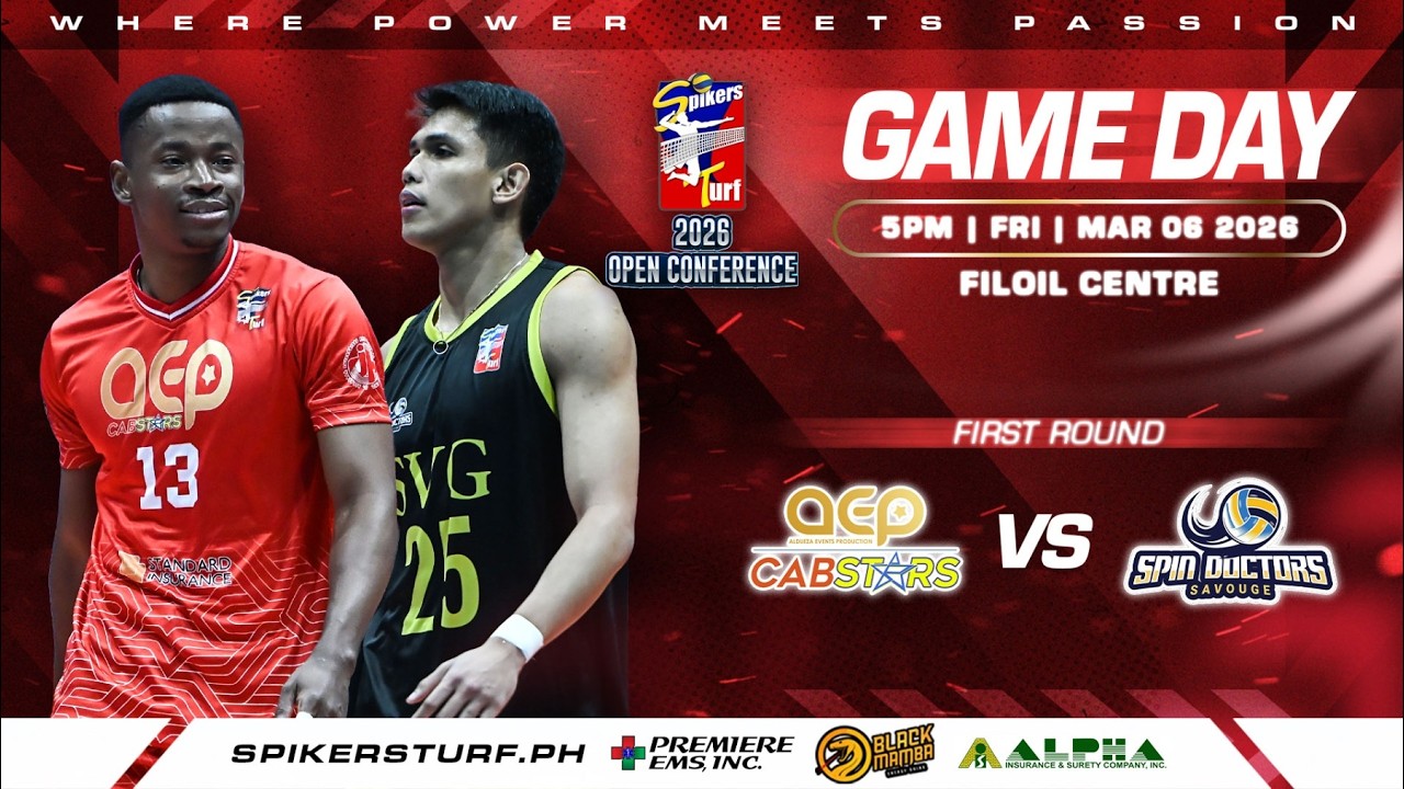 AEP CABSTARS vs. SAVOUGE - Full Match | First Round | 2026 Spikers' Turf Open Conference