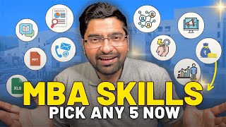 10 Must Have Skills Before MBA  | The Only Skills To Learn For MBA Students