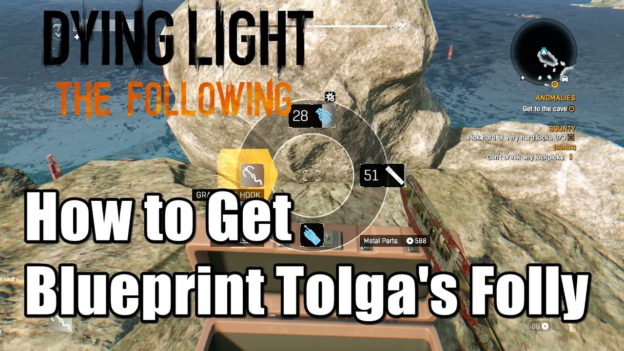 How To Get Blueprint Tolga's Folly In Dying Light The Following