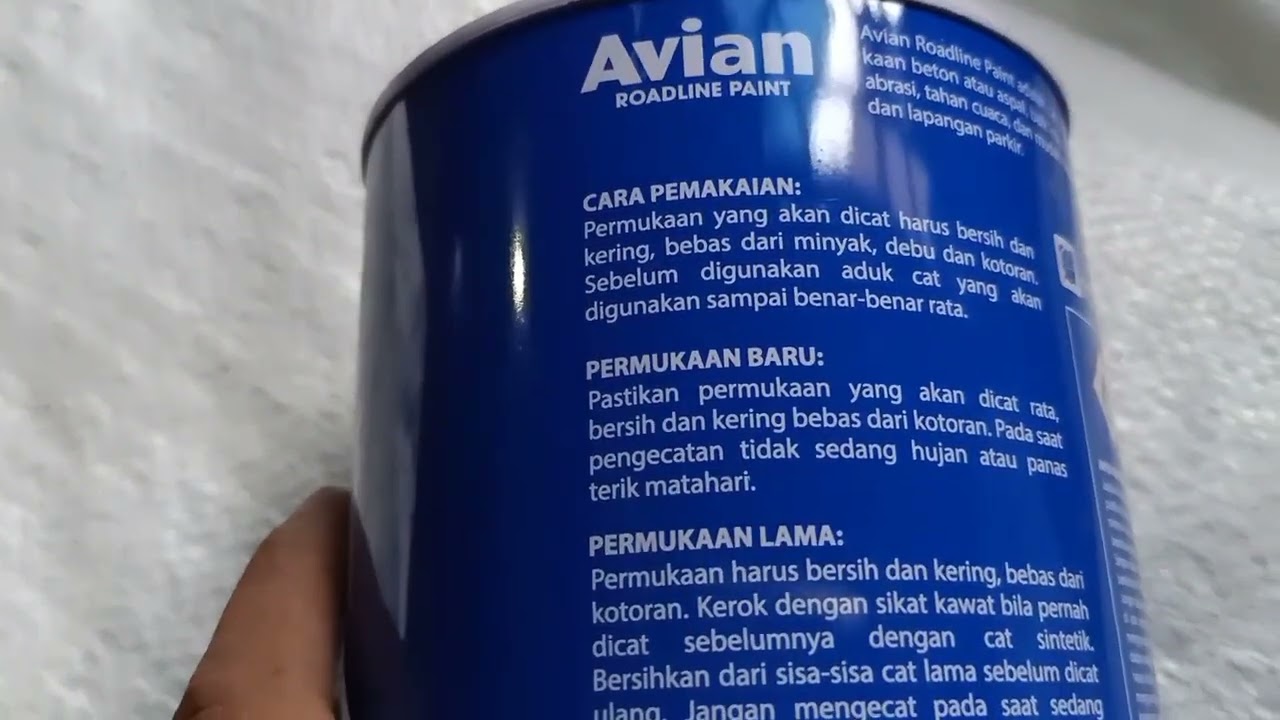 REVIEW HARGA CAT ROADLINE PAINT AVIAN || CAT AVIAN ROADLINE PAINT KG