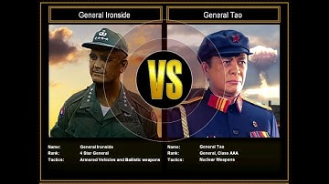 C&C ZH Shockwave GC USA Armor VS Nuke | Hard