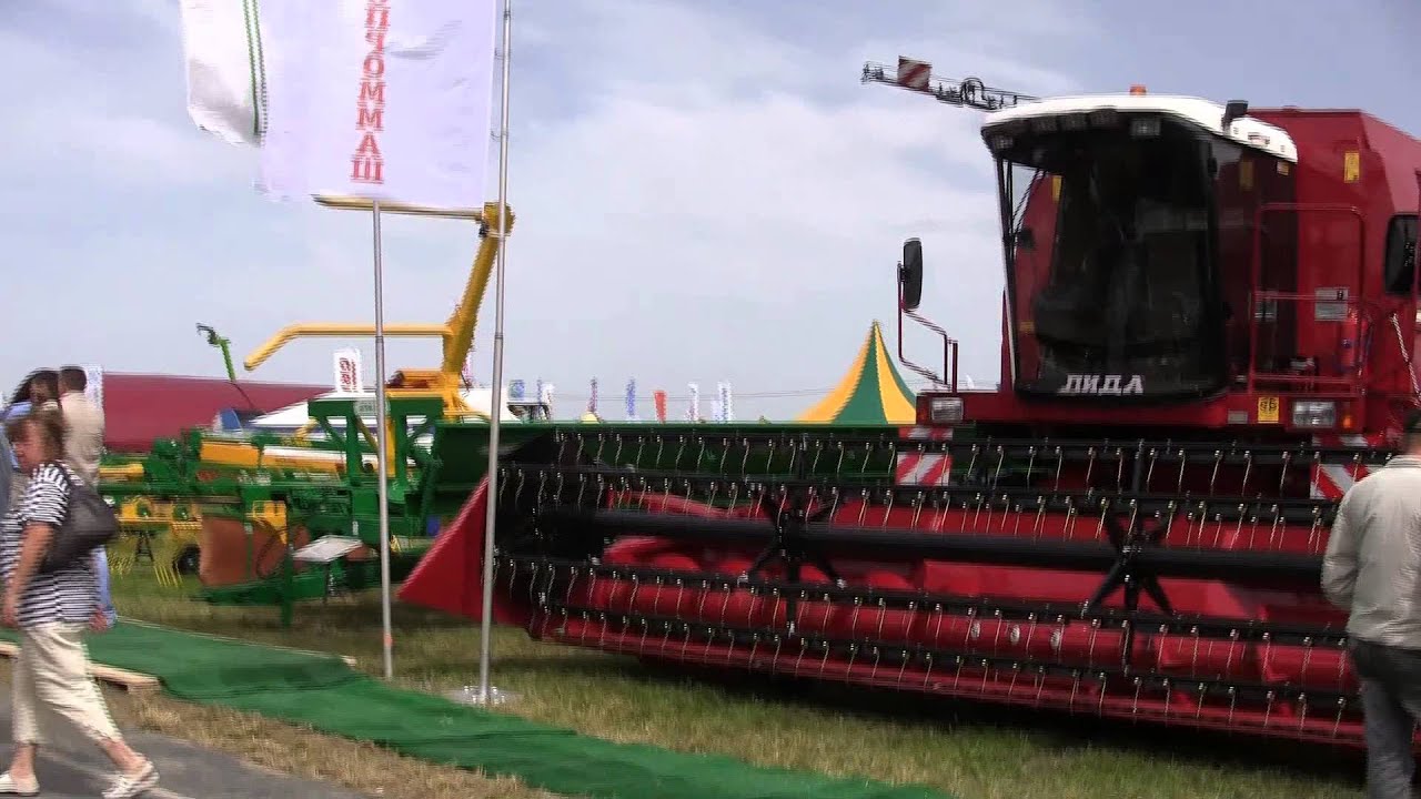 Беларусь. Выставка БелАгро-2014 Сельскохозяйственная техника