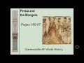 AP World History Class #27: Persia and the Mongols