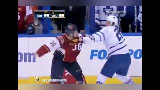 Colton Orr vs. Eric Boulton rivalry (all 7 rounds)