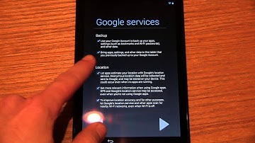 Setup: Nexus 7 (2013)