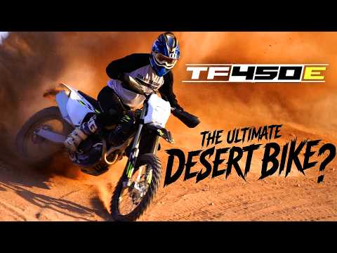 The Ultimate Desert Bike? TF450E Triumph